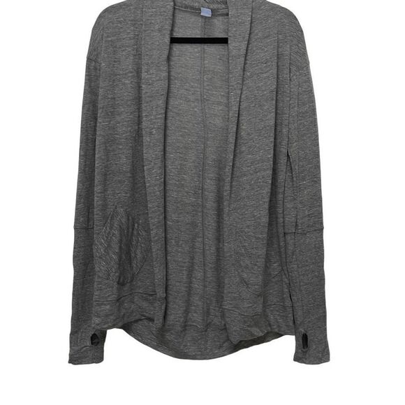 Alternative Apparel Heather Gray Cardigan - Picture 3 of 9